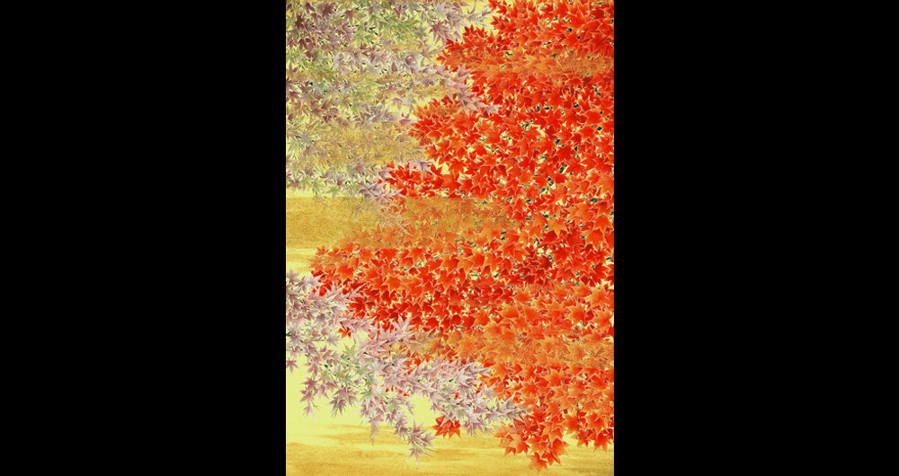 メイン画像1紅葉のタペストリー