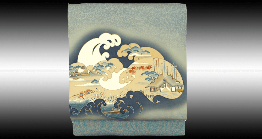 メイン画像3波文様の帯-