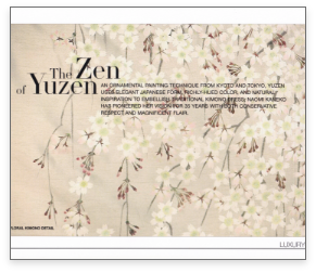 オンライン誌ラグジュアリー掲載のイメージ